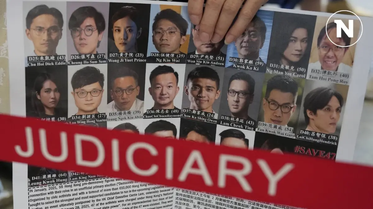 ศาลฮ่องกงตัดสินจำคุก 45 นักเคลื่อนไหวประชาธิปไตย ศาลฮ่องกงตัดสินจำคุก 45 นักเคลื่อนไหวประชาธิปไตย