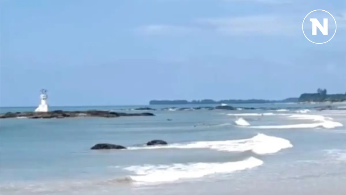 นทท.ต่างชาติ ถูกปลากัดขา เป็นแผลเหวอะ ที่หาดเขาหลัก