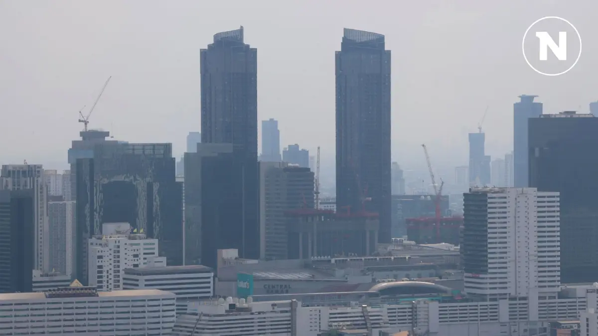 ค่าฝุ่นพิษ "PM2.5" กทม. เช้านี้ 5 เขต คุณภาพอากาศเริ่มมีผลกระทบต่อสุขภาพ