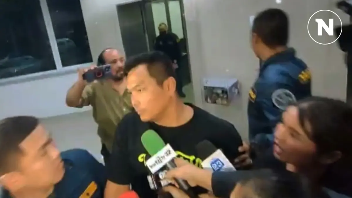 ตำรวจหิวตัว "เบิร์ด วันว่างว่าง" ไปคุมขังที่ สน.ทุ่งสองห้อง (มีคลิป)