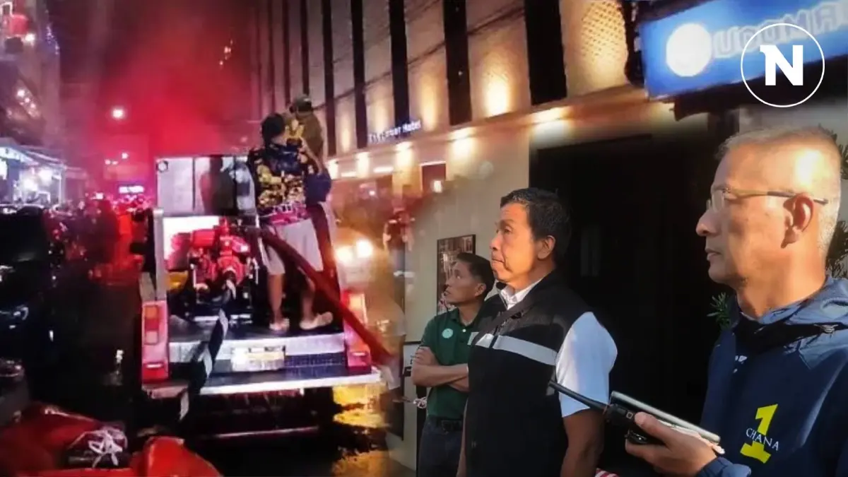 "ชัชชาติ" เร่งตรวจสอบเหตุ "ไฟไหม้โรงแรม" ย่านข้าวสาร "ชัชชาติ" เร่งตรวจสอบเหตุ "ไฟไหม้โรงแรม" ย่านข้าวสาร