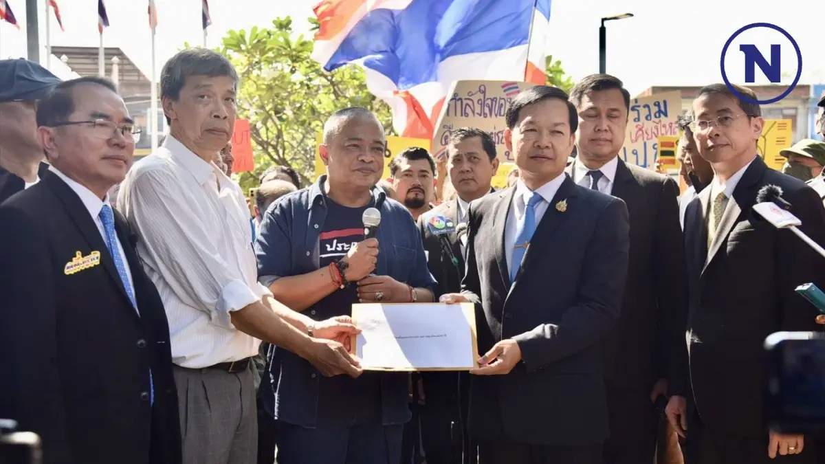 ผนึกกำลัง "จตุพร"-กปปส.-พธม. นำมวลชนบุก​ ป.ป.ช.​  เร่งรัด"คดีนักโทษชั้น 14"