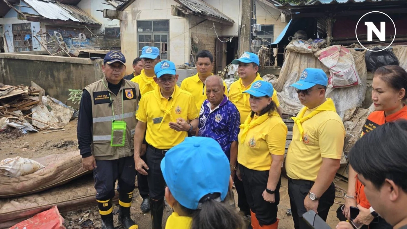 ผู้ว่าฯ สงขลา เผยภาพรวมน้ำท่วมลดลง เร่งฟื้นฟู พร้อมเฝ้าระวังปริมาณฝน