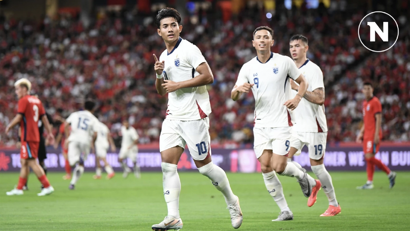 "ทีมชาติไทย" บุกอัด สิงคโปร์ 4-2 ลิ่วตัดเชือกอาเซียนคัพ