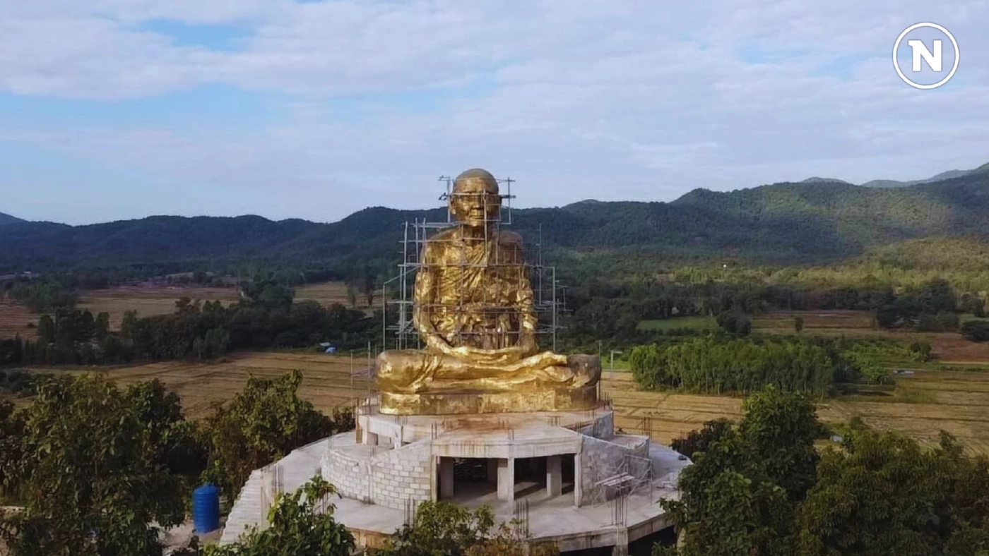 นิมิตนำสร้าง หลวงปู่ดู่ทองสัมฤทธิ์องค์แรกของไทย