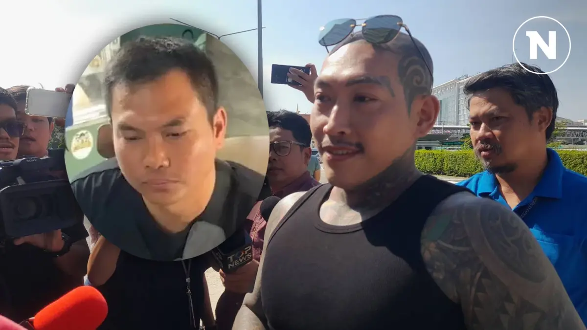 “แอล โอรส” รับทราบข้อหาแชร์คลิปรุม "เบิร์ด วันว่างๆ" ลั่น “จะไปเครียดทำไม” “แอล โอรส” รับทราบข้อหาแชร์คลิปรุม "เบิร์ด วันว่างๆ" ลั่น “จะไปเครียดทำไม”