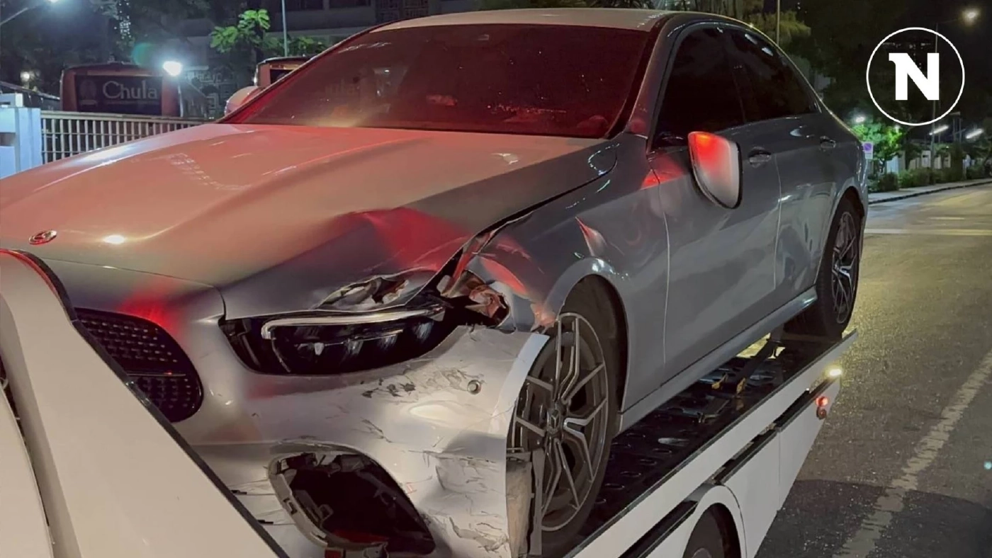 "ผู้บริหารคลินิกดัง" ซิ่งเบนซ์ชน "ไรเดอร์หญิง" ตกสะพานดับ "ผู้บริหารคลินิกดัง" ซิ่งเบนซ์ชน "ไรเดอร์หญิง" ตกสะพานดับ