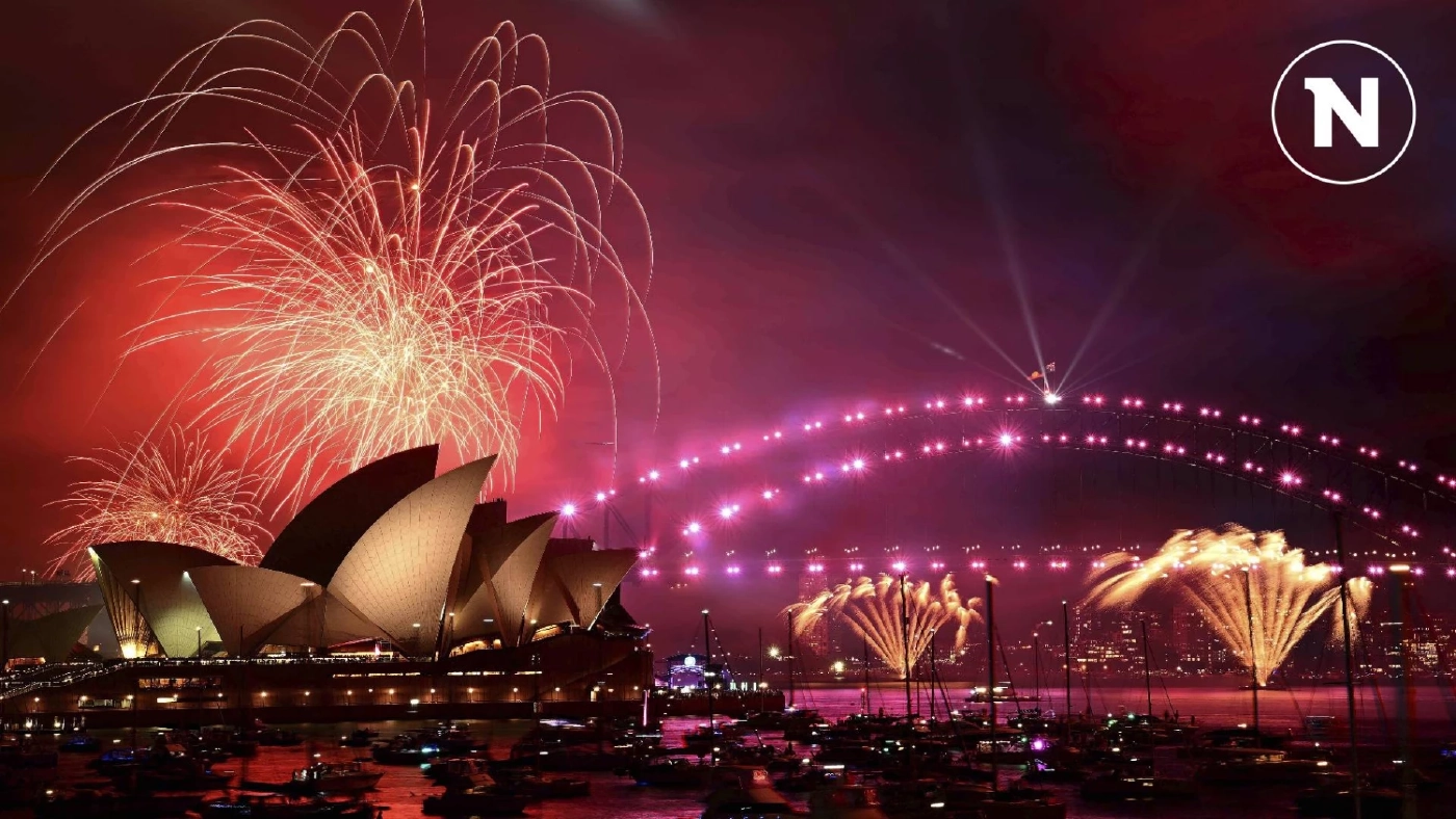 รวมภาพบรรยากาศก่อนเคาท์ดาวน์ในหลายประเทศ