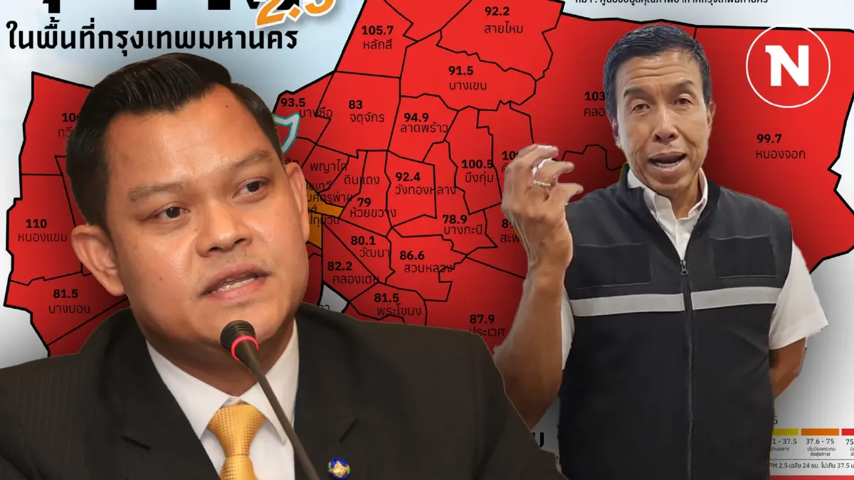 “ธนกร” จี้ ผู้ว่า กทม.จัดมาตรการเด็ดขาดรับมือ PM2.5 หลังสถานการณ์วิกฤตหนัก “ธนกร” จี้ ผู้ว่า กทม.จัดมาตรการเด็ดขาดรับมือ PM2.5 หลังสถานการณ์วิกฤตหนัก