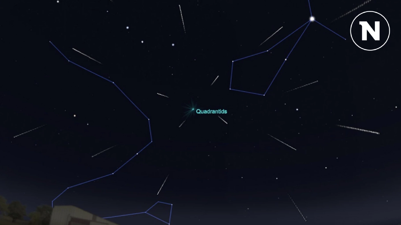 ห้ามพลาด ปรากฏการณ์ "ฝนดาวตกควอดรานติดส์" คืนนี้ เริ่มกี่โมง สังเกตได้ทางทิศไหน