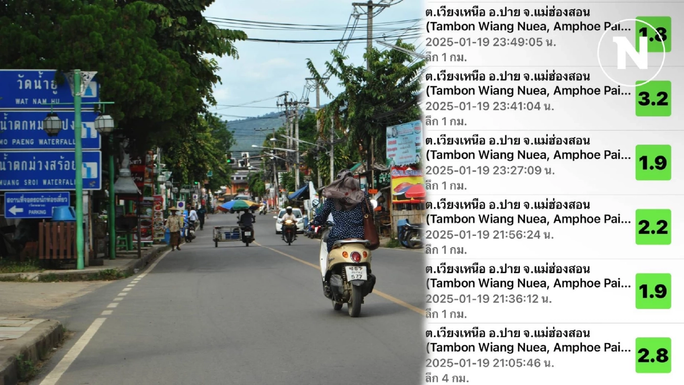 อธิบดีกรมอุตุฯ เปิดเผยเหตุ "แผ่นดินไหวที่ อ.ปาย แม่ฮ่องสอน" อธิบดีกรมอุตุฯ เปิดเผยเหตุ "แผ่นดินไหวที่ อ.ปาย แม่ฮ่องสอน"