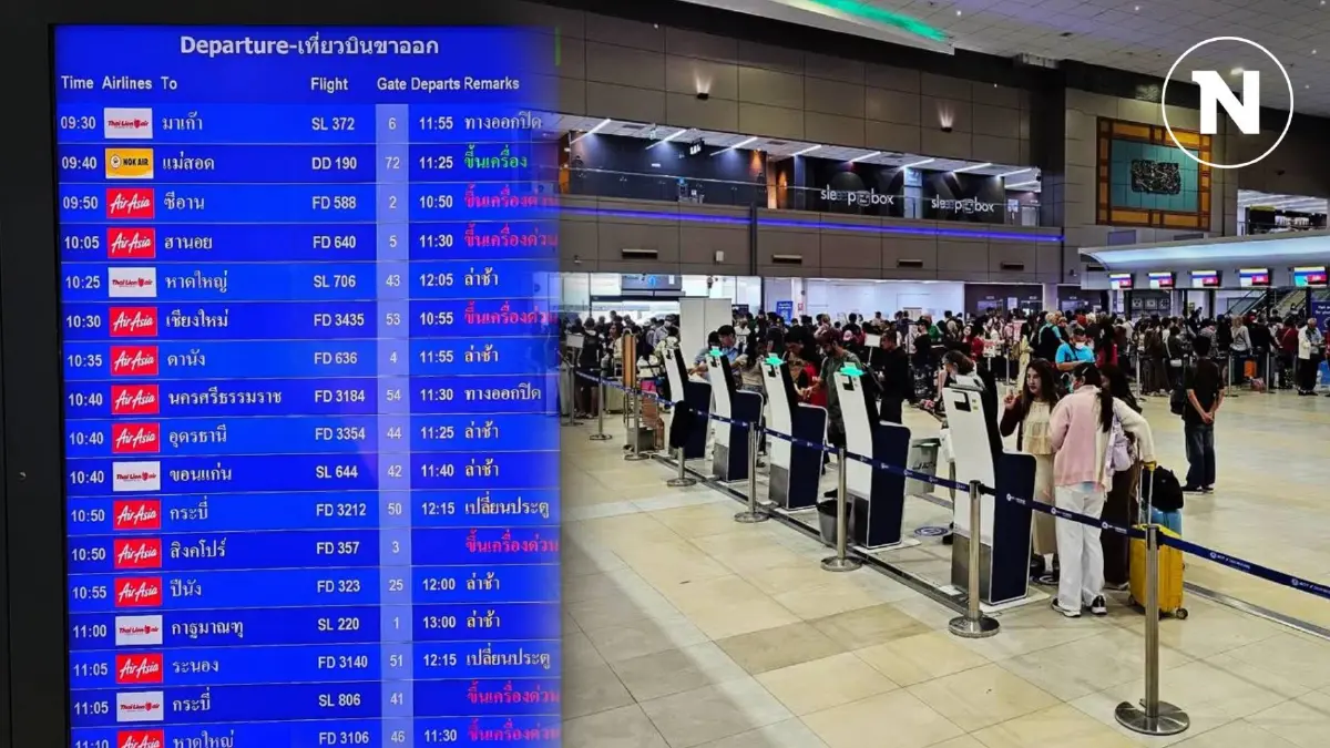 CAAT เตรียมเรียก AOT แจงแผนรับเหตุระบบเช็กอินผู้โดยสารล่ม CAAT เตรียมเรียก AOT แจงแผนรับเหตุระบบเช็กอินผู้โดยสารล่ม