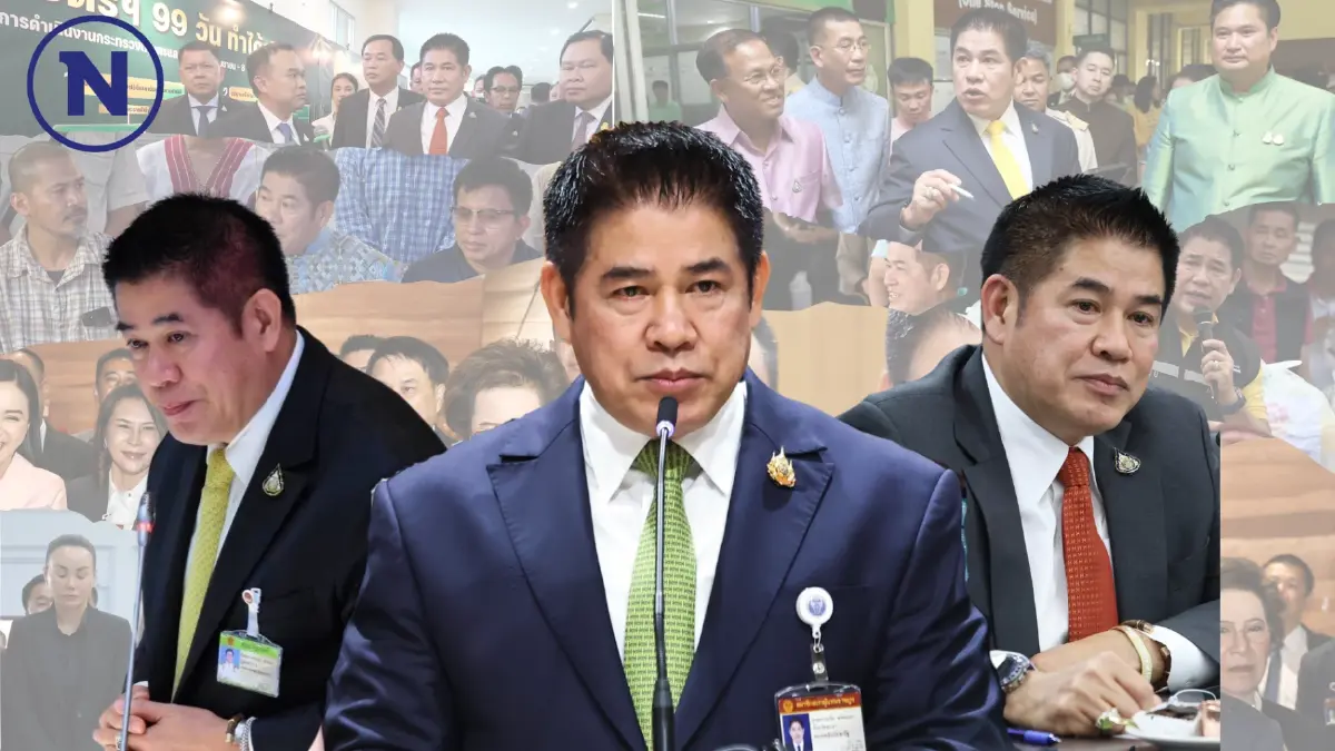 “ผู้กองธรรมนัส” คนสำคัญหลังม่านการเมือง