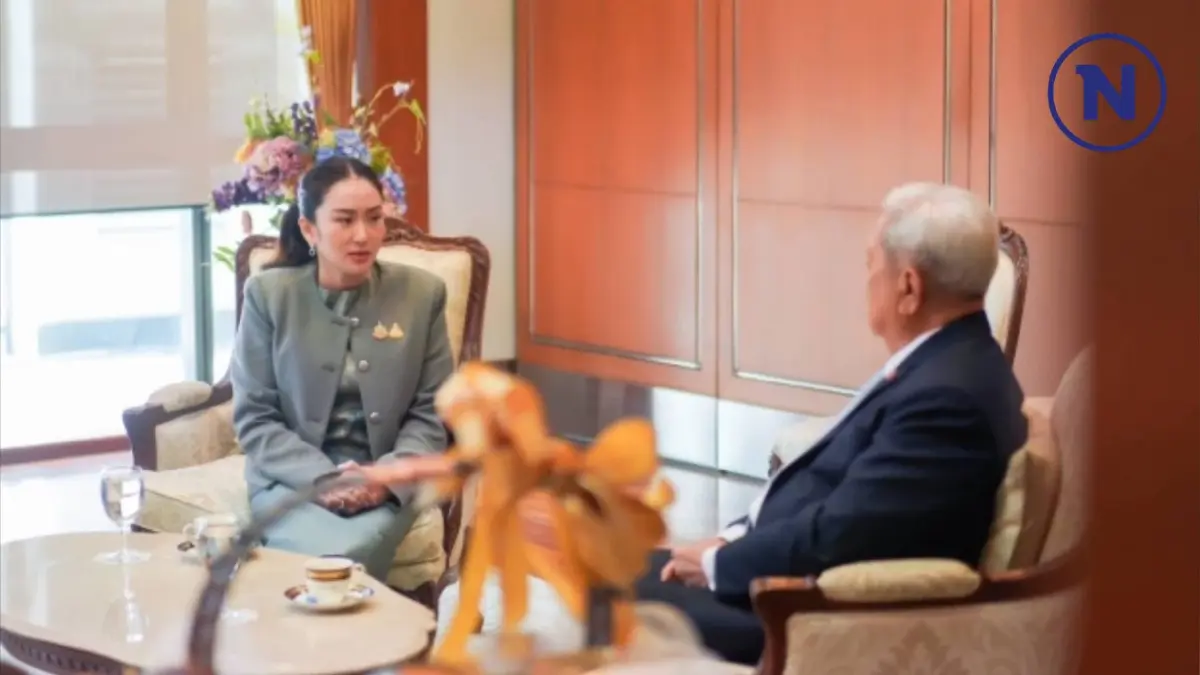 "นายกฯแพทองธาร" เข้าเยี่ยมคารวะ "พล.อ.สุรยุทธ์" ประธานองคมนตรี "นายกฯแพทองธาร" เข้าเยี่ยมคารวะ "พล.อ.สุรยุทธ์" ประธานองคมนตรี