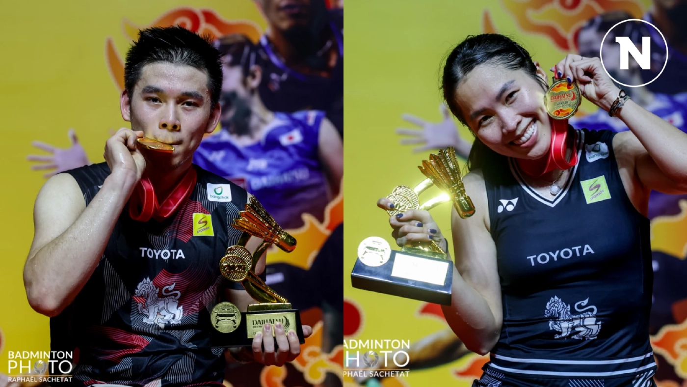 "เมย์-วิว" กอดคอซิวแชมป์แบดมินตัน อินโดนีเซีย มาสเตอร์ส