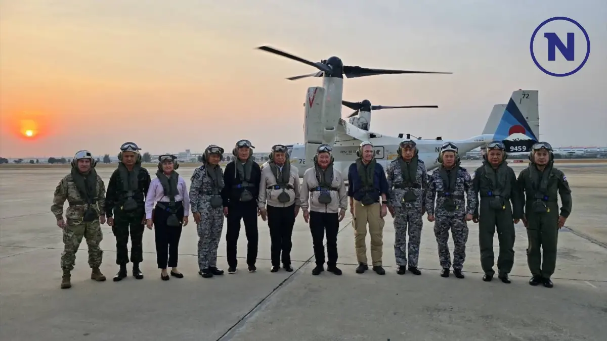 "ภูมิธรรม" ขอบคุณ ทร.สหรัฐฯ ที่เชิญไปดูแสนยานุภาพ "เรือ USS Carl Vinson" "ภูมิธรรม" ขอบคุณ ทร.สหรัฐฯ ที่เชิญไปดูแสนยานุภาพ "เรือ USS Carl Vinson"