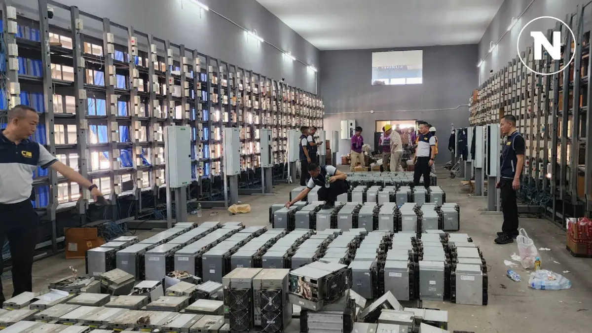 กองปราบฯ ทลายเหมืองบิทคอยน์ เครื่องขุดนับพันเครื่องลอบใช้ไฟ รัฐสูญ 100 ล้าน กองปราบฯ ทลายเหมืองบิทคอยน์ เครื่องขุดนับพันเครื่องลอบใช้ไฟ รัฐสูญ 100 ล้าน