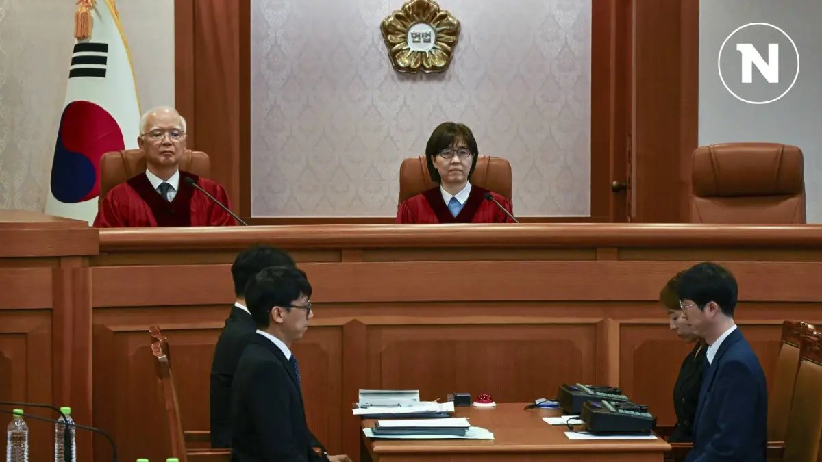 ศาล รธน.เกาหลีใต้ นัด ปธน.ให้การครั้งแรก พิจารณาถอดถอนพ้นตำหน่ง ศาล รธน.เกาหลีใต้ นัด ปธน.ให้การครั้งแรก พิจารณาถอดถอนพ้นตำหน่ง