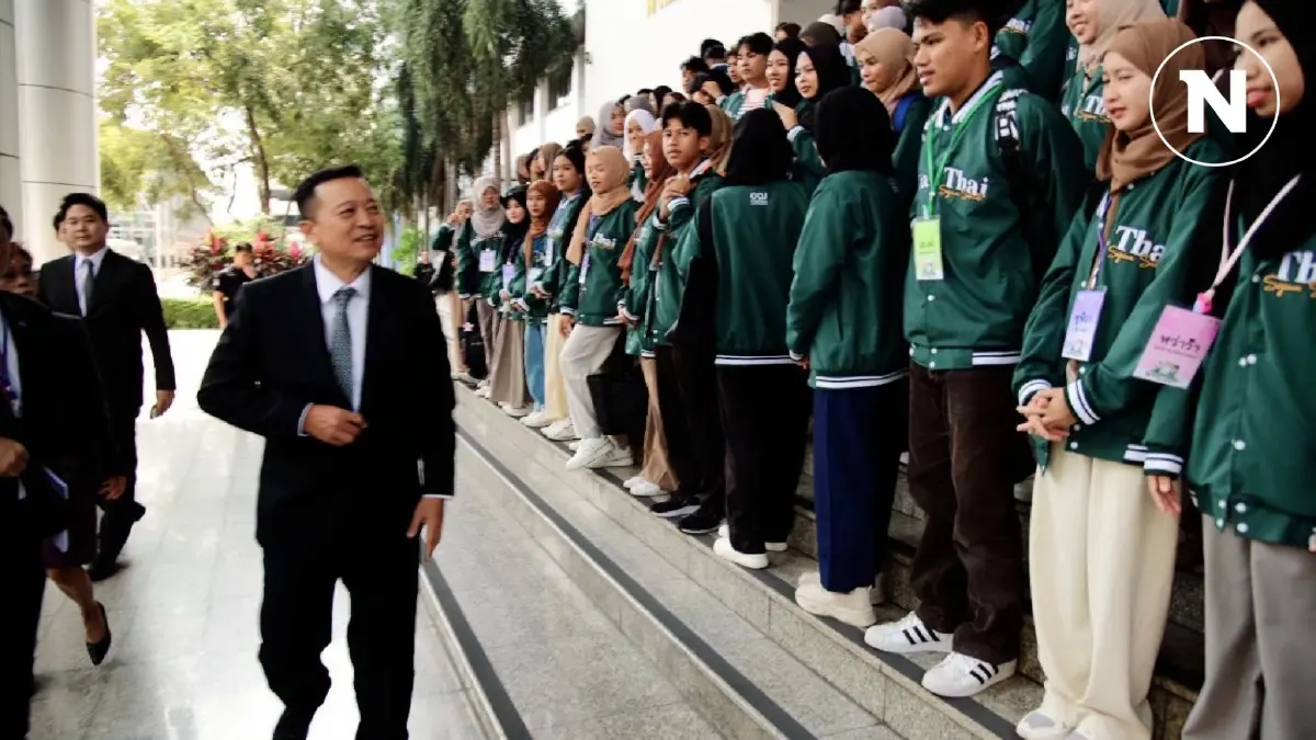 อธ.ศาลอาญาเปิดบ้านรับเยาวชนไทยหัวใจเดียวกันรุ่น 9 ดูขั้นตอนพิจารณาคดีศาล