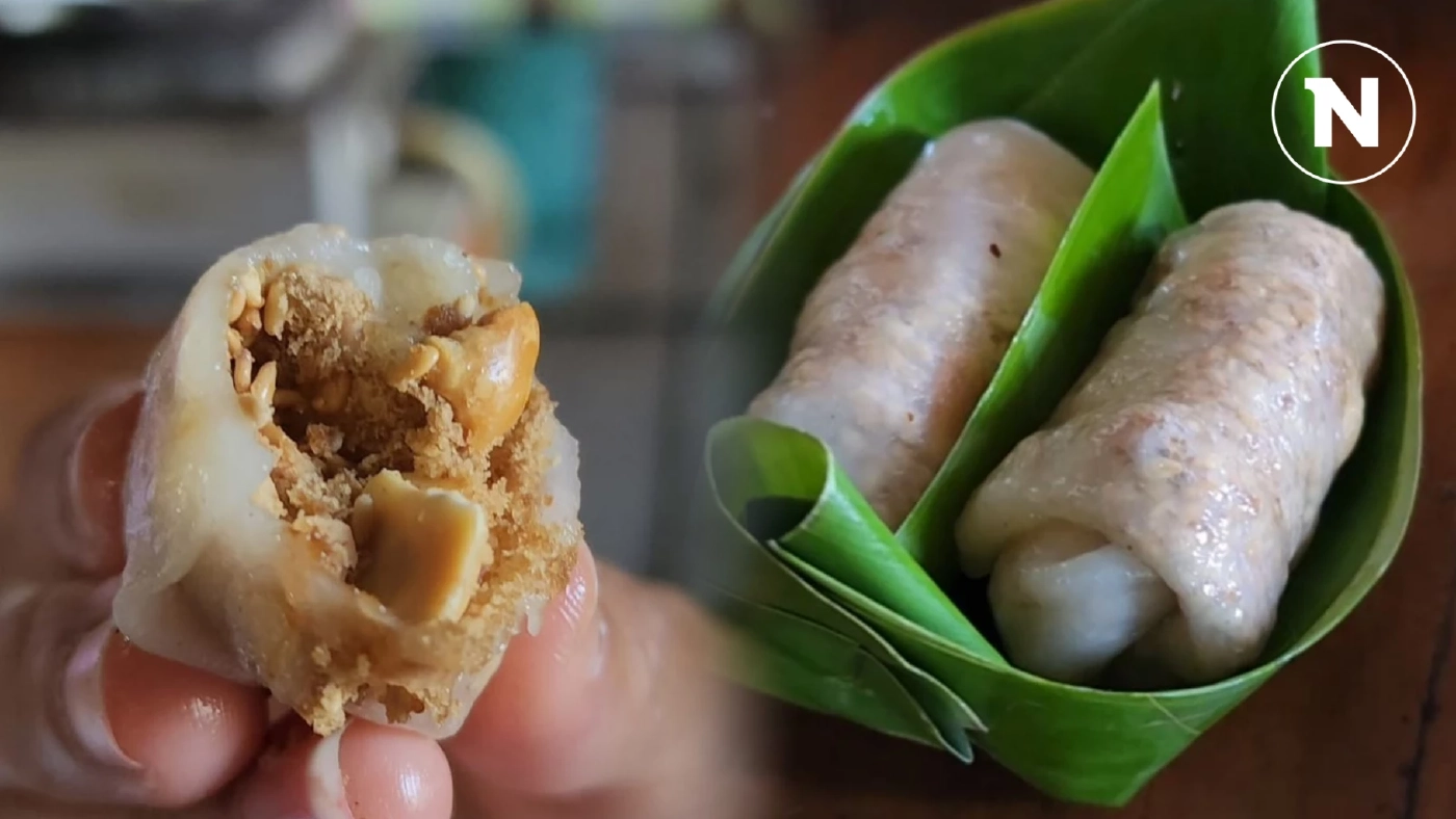 "โรตีแต้จิ๋ว" ขนมขึ้นชื่อตลาดน้ำบางน้อย สมุทรสงคราม