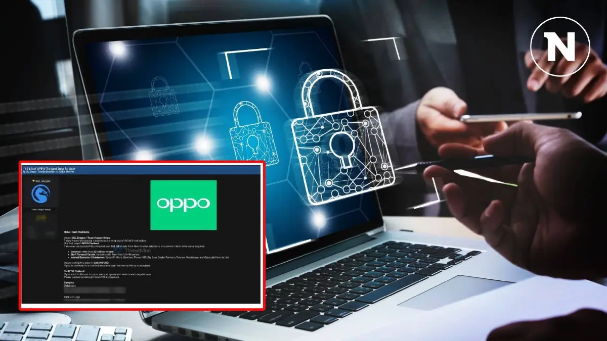 พบ "ดาร์กเว็บ" ประกาศขาย ข้อมูลรั่วไหลจาก "OPPO Thailand" กว่า 165 GB