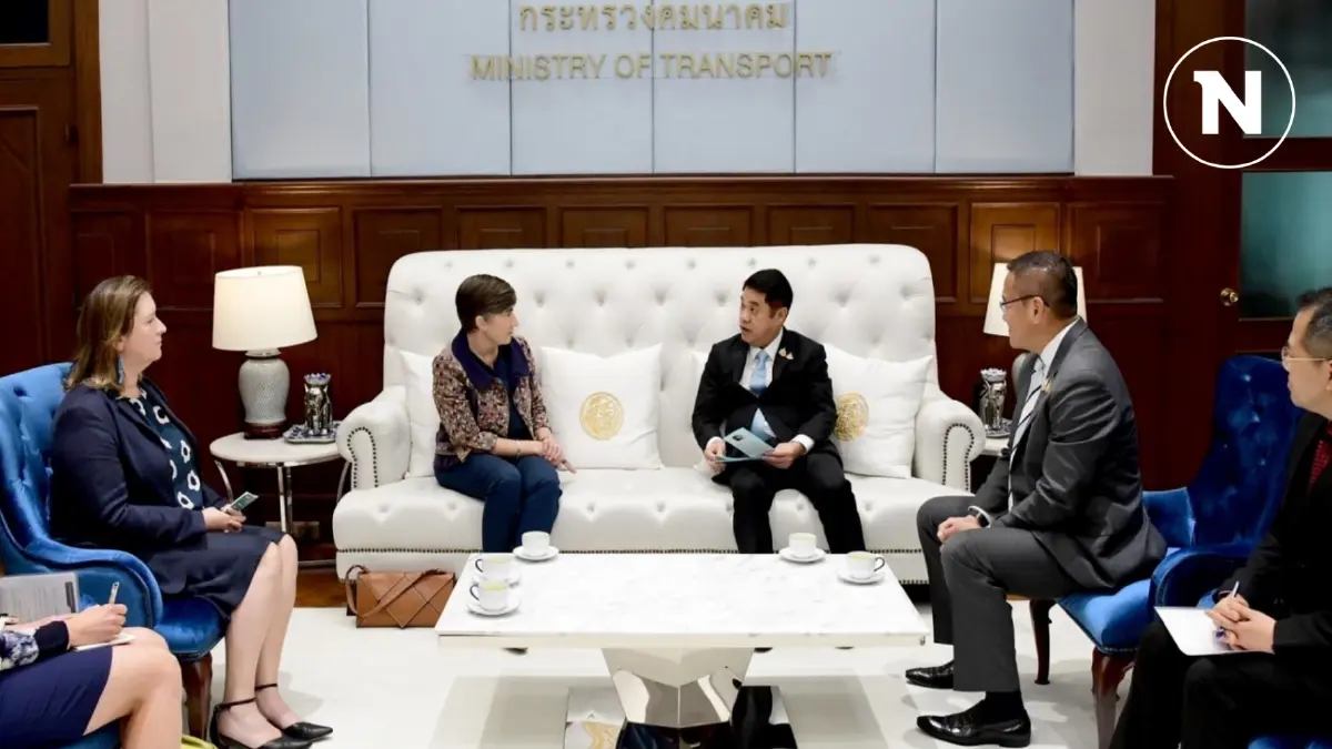 'สุริยะ' ถกออสเตรเลียดันลงทุน ชู 'แลนด์บริดจ์' โอกาสครั้งใหญ่ 'สุริยะ' ถกออสเตรเลียดันลงทุน ชู 'แลนด์บริดจ์' โอกาสครั้งใหญ่