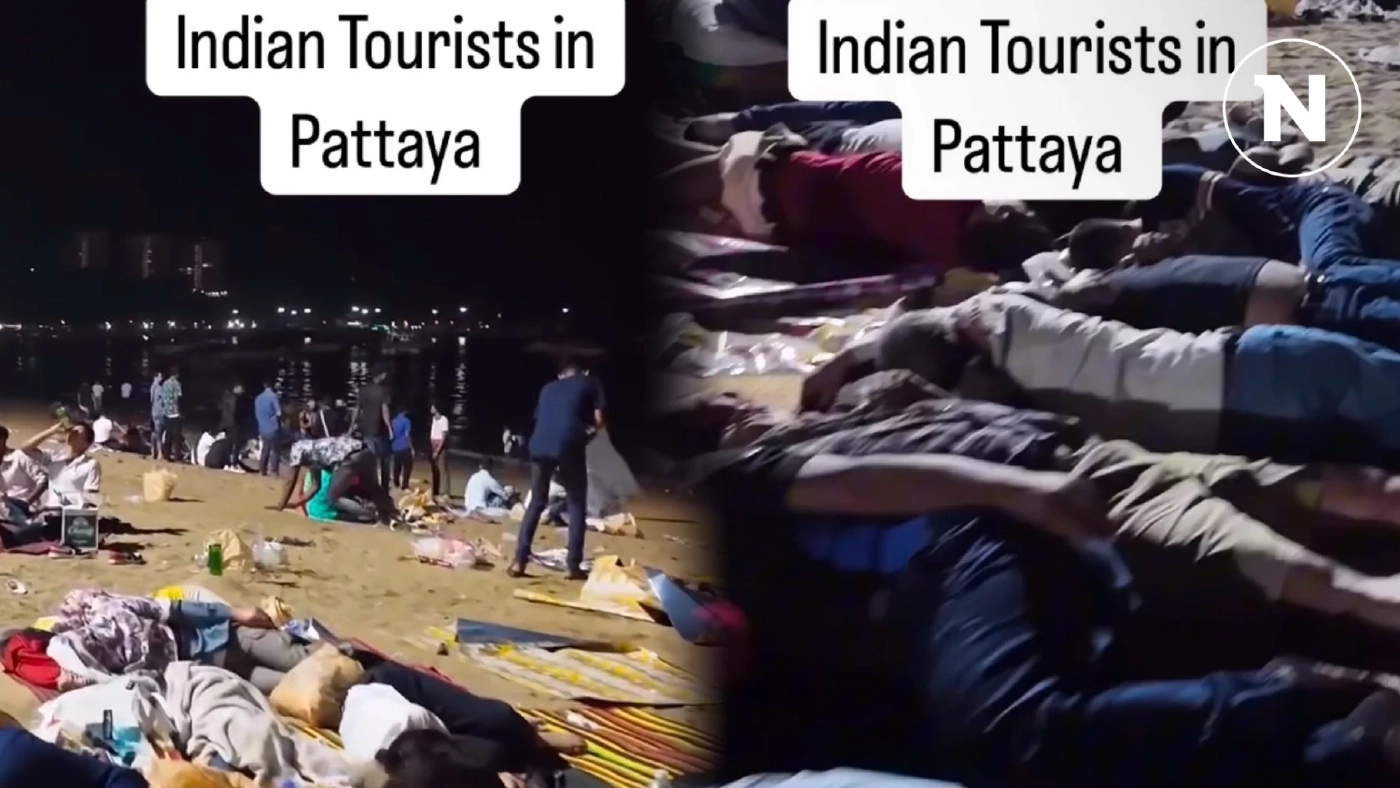 วิจารณ์ฉ่ำ "แขก" นอนเกลื่อนหาดพัทยา เช็กแล้วไม่ใช่ “อินเดีย” แต่เป็นพวกนี้