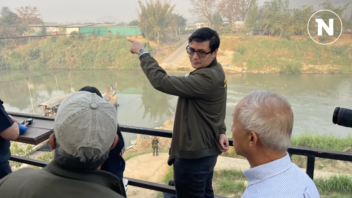 “โรม” ลุยแม่สอด แฉยังมีการส่งสินค้าเอื้อแก๊งคอลเมียวดี “โรม” ลุยแม่สอด แฉยังมีการส่งสินค้าเอื้อแก๊งคอลเมียวดี