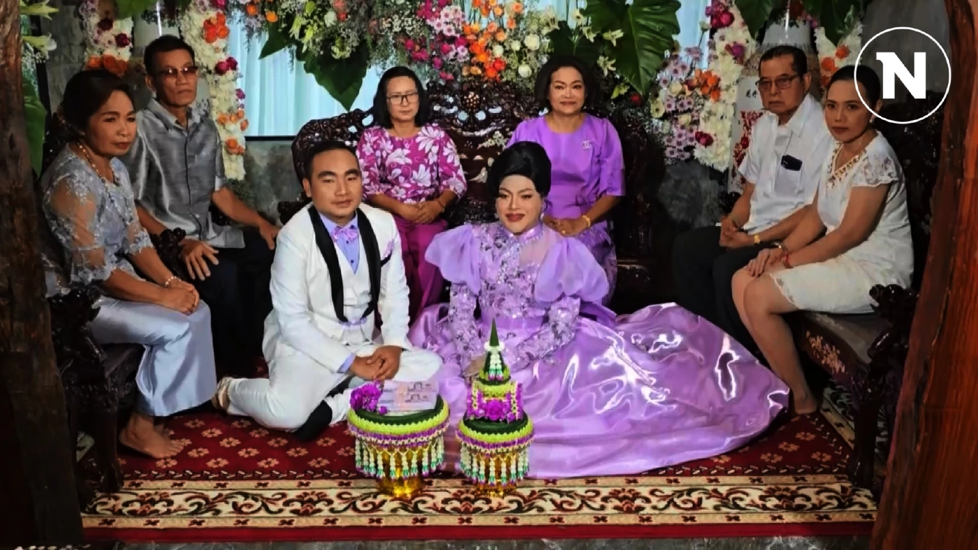 สีสัน LGBTQ! "ร่างเจ้าแม่ขาวทอง" อินฟลูเอนเซอร์ดังอุทัย สละโสด