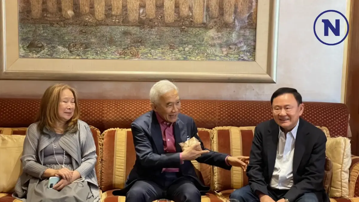 "ทักษิณ" อวยพรวันเกิด "สุวัจน์’ ครบ 70 ปี โดนแซวกลับ มาทีไร "ปรับครม."ทุกที "ทักษิณ" อวยพรวันเกิด "สุวัจน์’ ครบ 70 ปี โดนแซวกลับ มาทีไร "ปรับครม."ทุกที