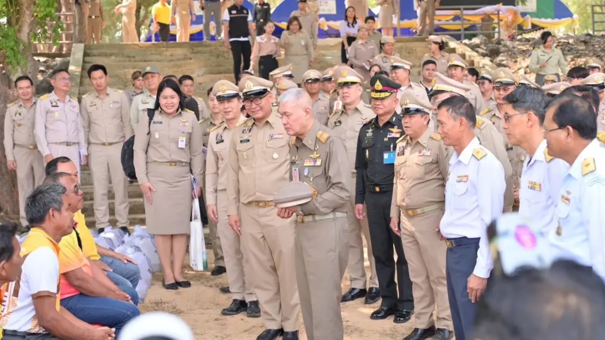 องคมนตรีติดตามและขับเคลื่อนโครงการอันเนื่องมาจากพระราชดำริ ในเขตพื้นที่ภาคตะวันออกเฉียงเหนือ