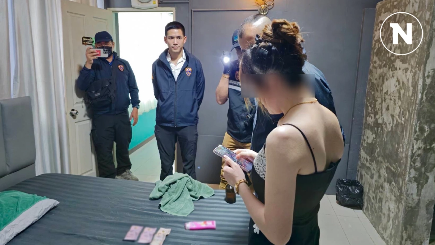 สืบ ตม.3 บุกร้านนวดลับ จับ "สาวเมียนมา" ค้ากาม ซ้ำเปิดกลุ่มลับลงภาพอนาจาร