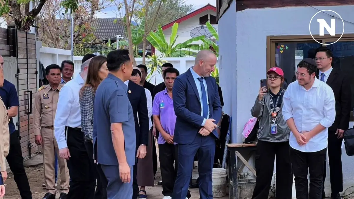 "อนุทิน" พร้อม "ทูตอิสราเอล" เยี่ยมโบสถ์ชาวอิสราเอล อ.ปาย "อนุทิน" พร้อม "ทูตอิสราเอล" เยี่ยมโบสถ์ชาวอิสราเอล อ.ปาย