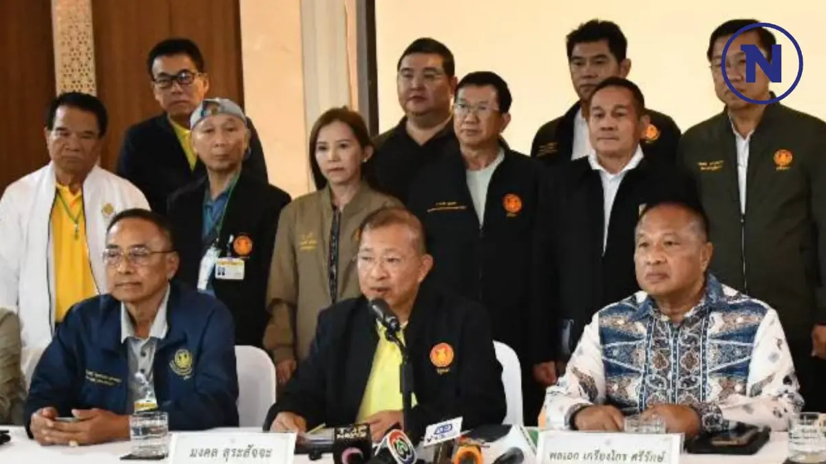 "ประธานวุฒิสภา" นำทีมแถลงด่วน โต้คดี "ฮั้วเลือก สว. 67"