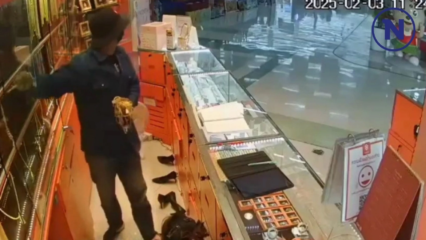 ด่วน! รวบตัวได้ในกทม. โจรชิงทองห้างดัง กวาด 113 บาท ยึดทองคืนมาได้บางส่วน