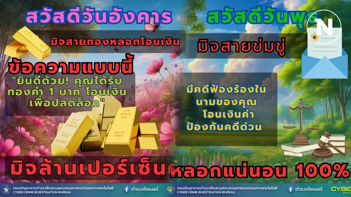"ภาพสวัสดีตอนเช้า" เตือนภัยออนไลน์ ตร.ไซเบอร์ แจกฟรี หวังให้ ปชช.รู้ทันมิจฯ "ภาพสวัสดีตอนเช้า" เตือนภัยออนไลน์ ตร.ไซเบอร์ แจกฟรี หวังให้ ปชช.รู้ทันมิจฯ