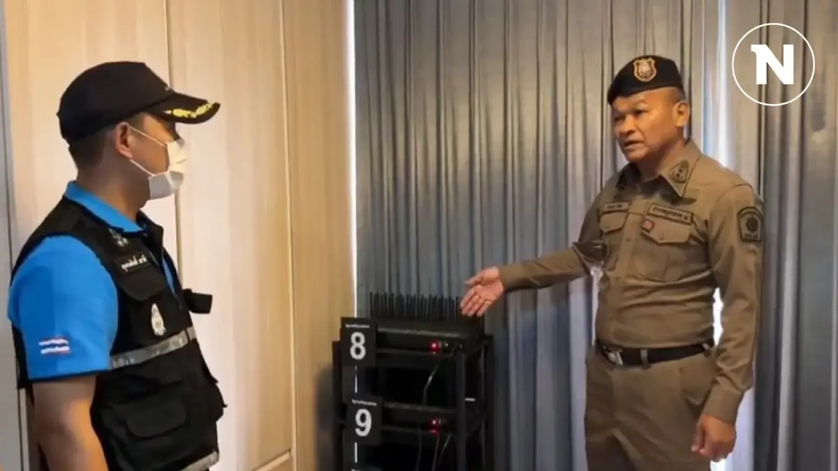 ค้นคอนโดสาวเมียนมา เช่าห้องเฝ้าซิมบ๊อกซ์ให้แก๊งคอลฯ