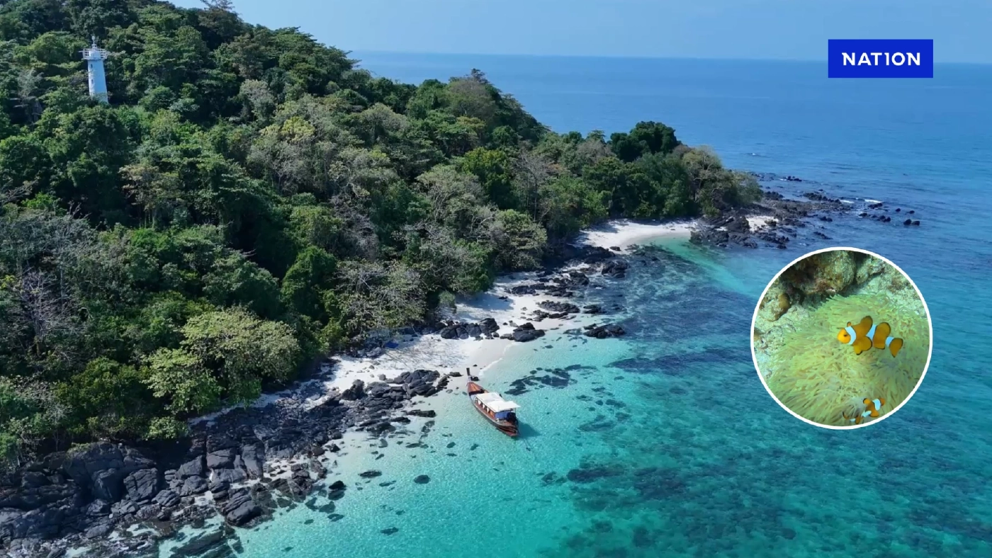 "เกาะตะเกียง" เกาะลับ จ.ตรัง ทะเลสวย หาดทรายขาว เงียบสงบ ได้บรรยากาศส่วนตัว