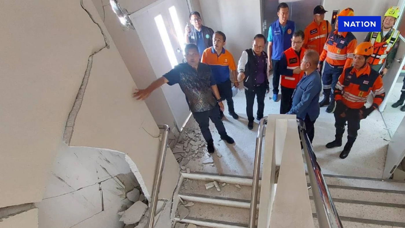 ปภ.สรุปความเสียหายแผ่นดินไหวเมียนมา สะเทือนไทย เสียหาย 14 จังหวัด