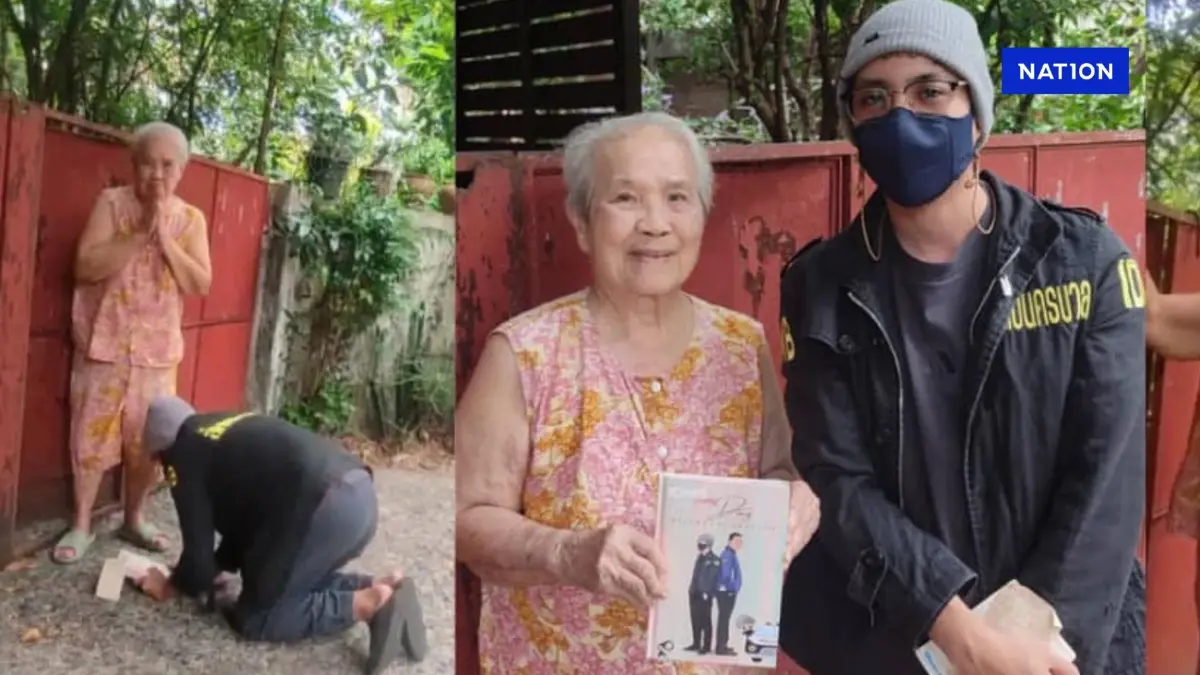 เรื่องสุดซึ้งจาก “สารวัตรแจ๊ะ” ตามหา “หมอวันดี” ผู้ช่วยชีวิต ในวัย 8 เดือน
