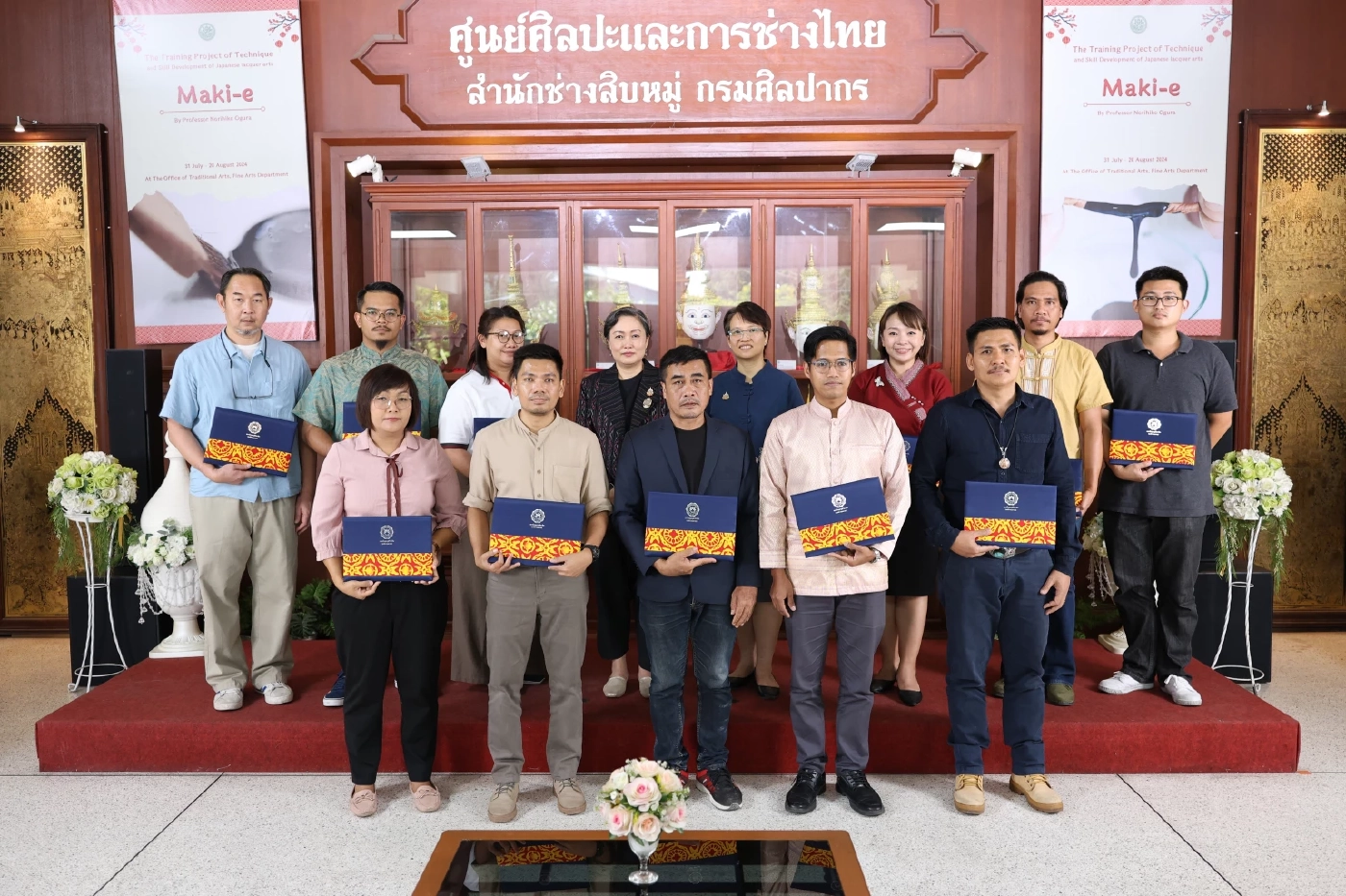 สคช.ร่วมกับช่างสิบหมู่ กรมศิลปากร ยกระดับช่างศิลป์ไทย