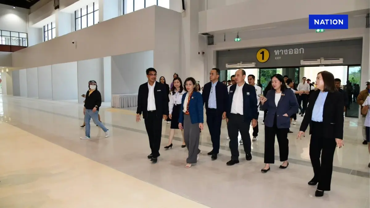 'รมช. มนพร' เร่งดันสนามบินตรังเปิดเต็มรูปแบบภายในปีนี้ 'รมช. มนพร' เร่งดันสนามบินตรังเปิดเต็มรูปแบบภายในปีนี้