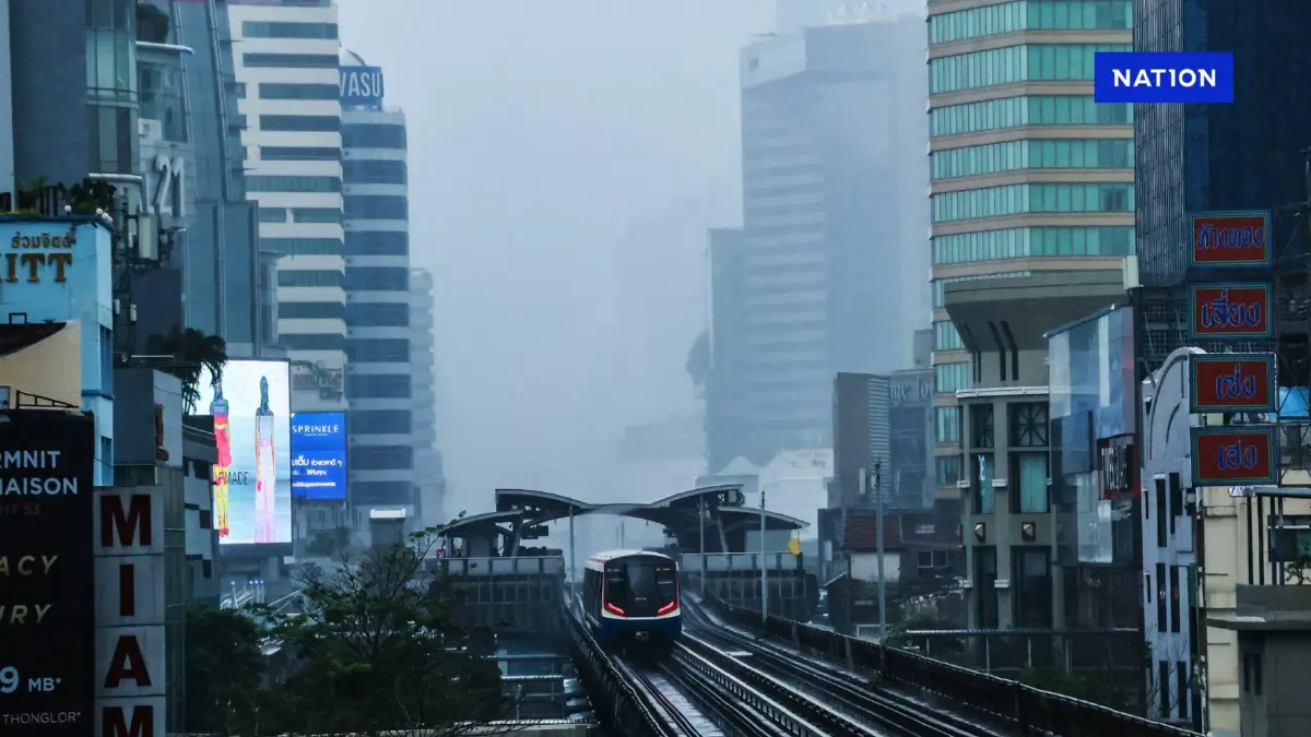 12 พื้นที่ ของค่า ฝุ่นPM2.5 สูงสุด ฝุ่นละอองมีแนวโน้มเพิ่มขึ้น