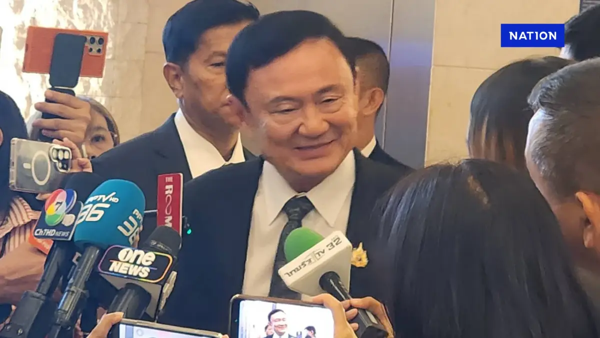 “ทักษิณ” รับคุย “อนุทิน-เนวิน” ปมคดีฮั้ว แต่แค่ให้คำปรึกษา “ทักษิณ” รับคุย “อนุทิน-เนวิน” ปมคดีฮั้ว แต่แค่ให้คำปรึกษา