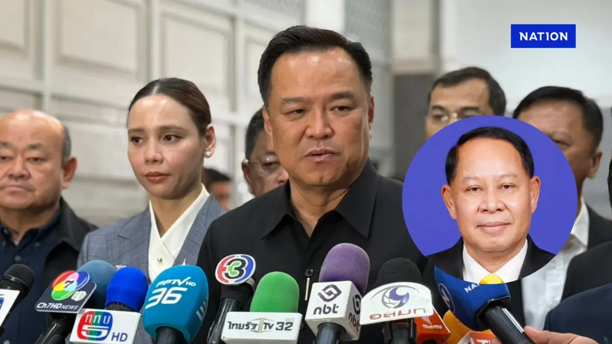 "อนุทิน" เผย ภูมิใจไทย ชงเรื่องขับ"เอกราช ช่างเหลา" พ้นพรรค "อนุทิน" เผย ภูมิใจไทย ชงเรื่องขับ"เอกราช ช่างเหลา" พ้นพรรค