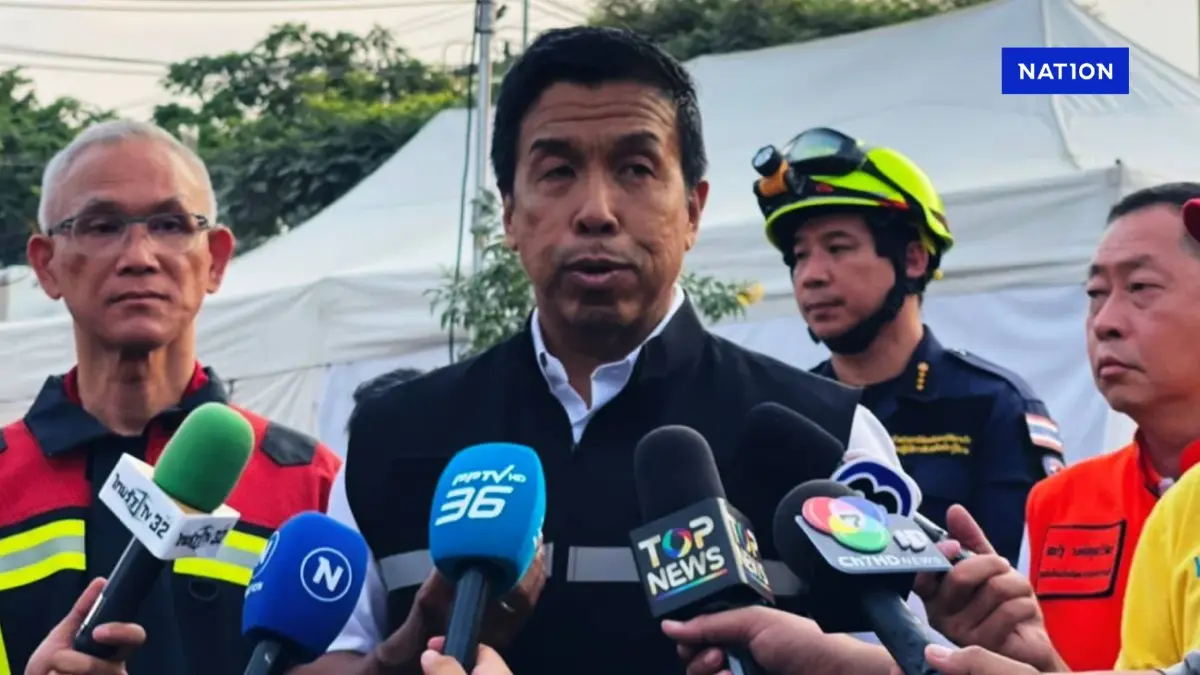 เปิดคลิป! “ชัชชาติ” ยืนยันยังพบสัญญาณชีพคนงานในตึก สตง.ถล่ม เปิดคลิป! “ชัชชาติ” ยืนยันยังพบสัญญาณชีพคนงานในตึก สตง.ถล่ม