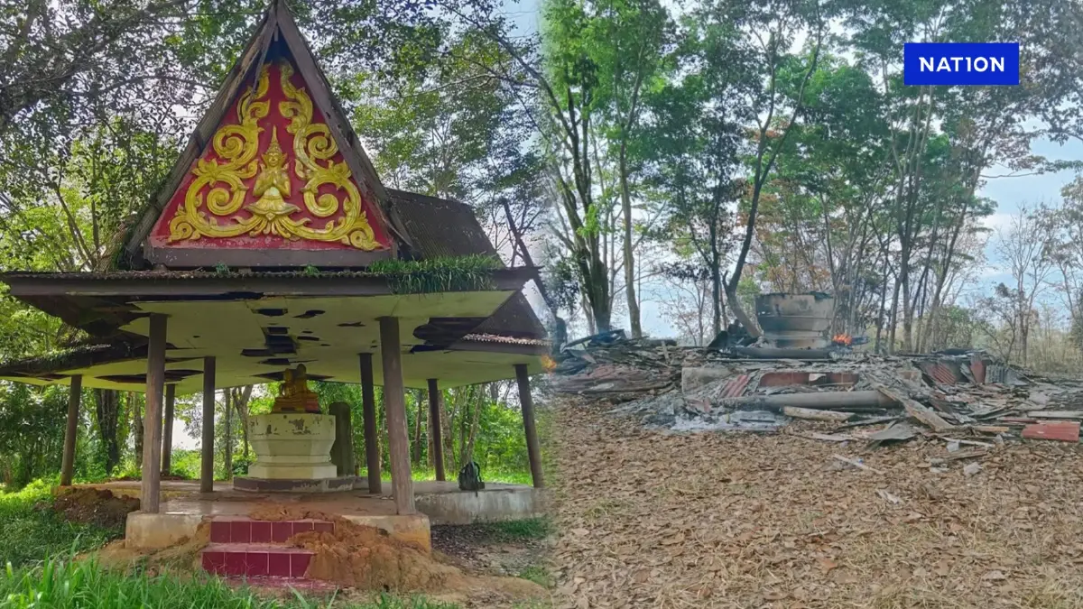 เฝ้าระวังพื้นที่ “ศาลาตรีมุข” “ไทรวมพลัง”ส่งน้ำหนุนฐานทหาร-เยี่ยม ปชช.