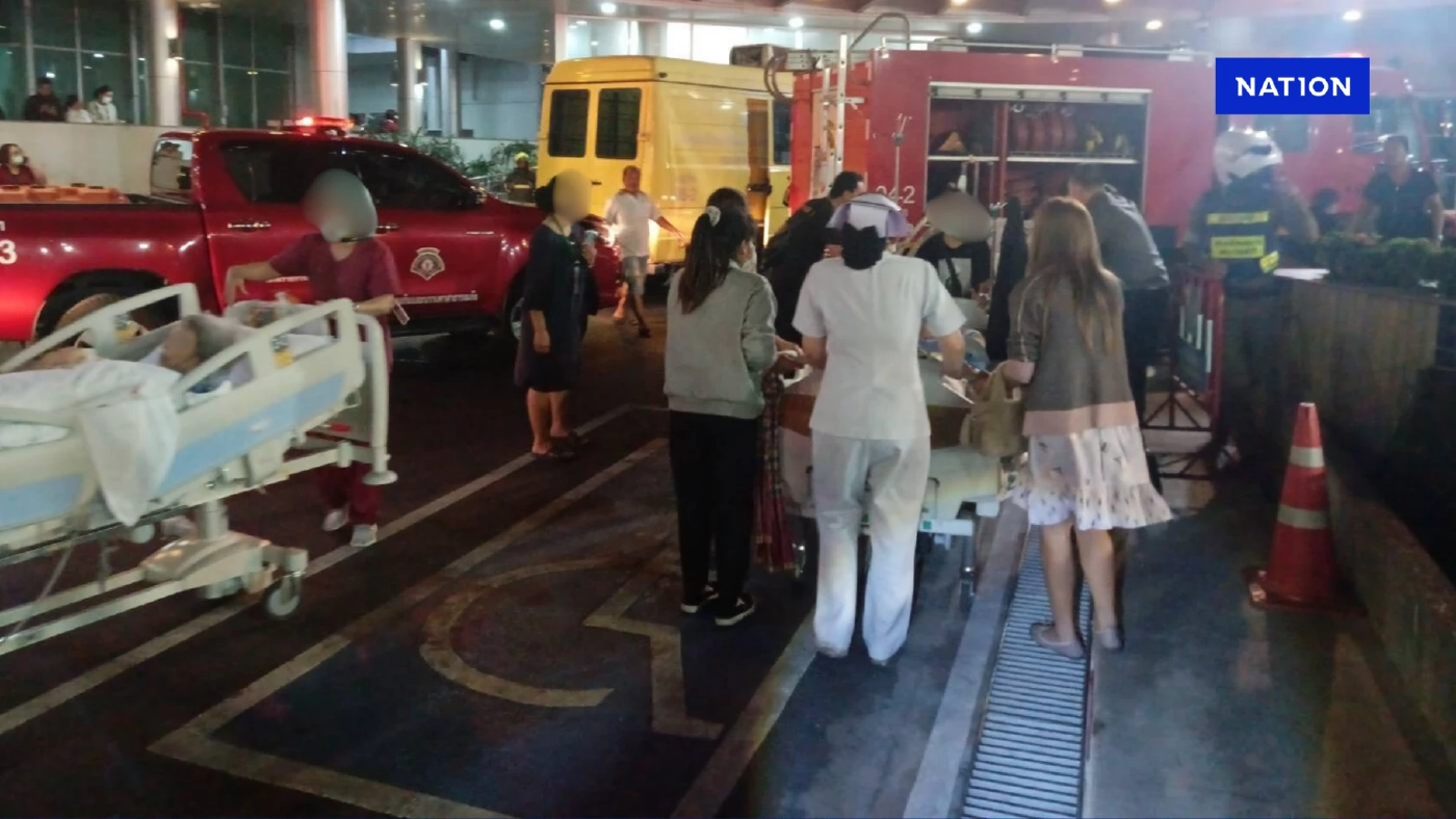 ญาติผู้ป่วย เล่านาทีระทึก! ไฟไหม้ รพ.รามา สามีเตรียมผ่าตัดหัวใจ ญาติผู้ป่วย เล่านาทีระทึก! ไฟไหม้ รพ.รามา สามีเตรียมผ่าตัดหัวใจ