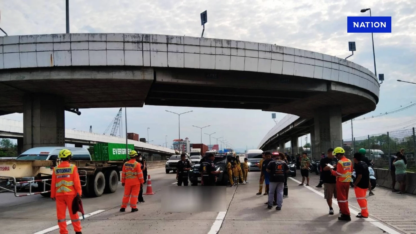 สาวโรงงานชลบุรี เลิกงานออกกะ ขี่จยย.ชนราวสะพานเกือกม้าตกลงดับ สาวโรงงานชลบุรี เลิกงานออกกะ ขี่จยย.ชนราวสะพานเกือกม้าตกลงดับ