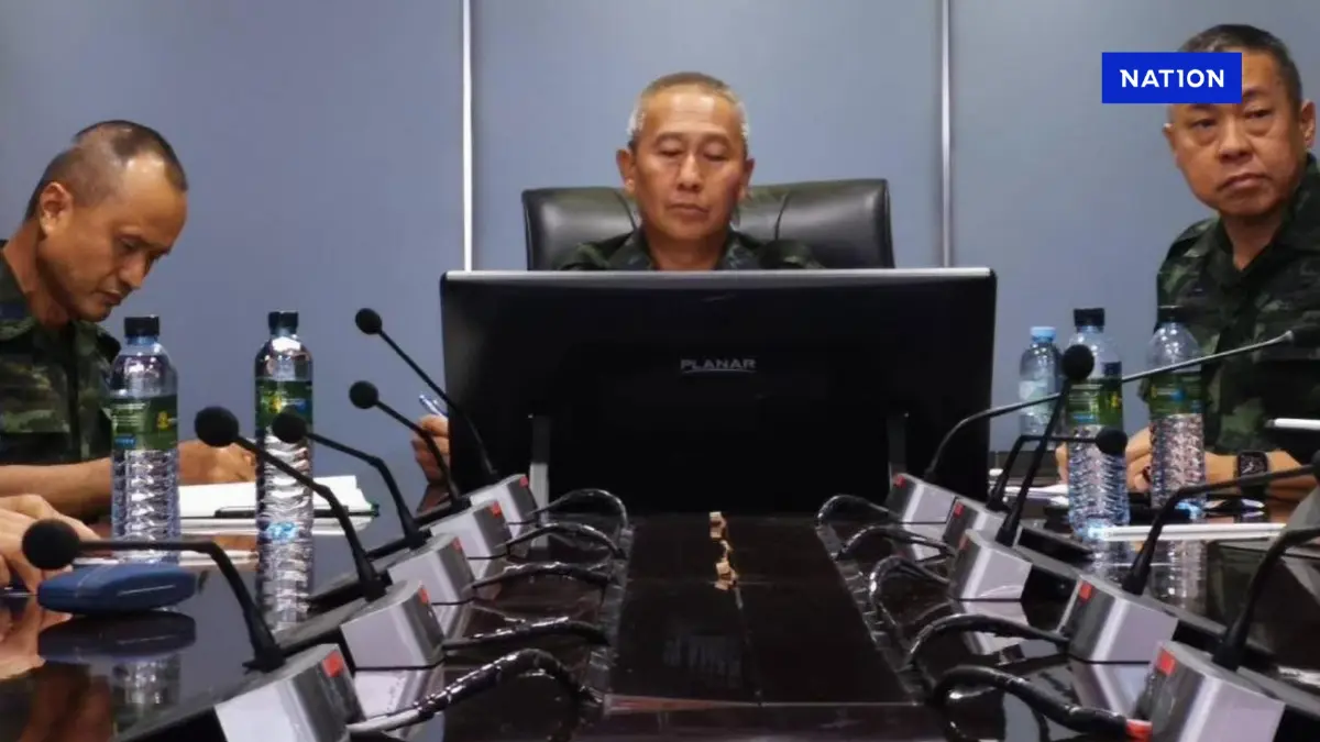 ผบ.ทบ. ประชุม VTC ร่วม นายกฯ-ส่วนราชการ รายงานสถานการณ์แผ่นดินไหว ผบ.ทบ. ประชุม VTC ร่วม นายกฯ-ส่วนราชการ รายงานสถานการณ์แผ่นดินไหว